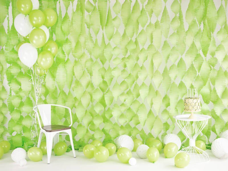 Balony Strong 12", 30cm, Pastel Lime Green, Limonkowe, zielone, 10 szt. - PartyDeco zdjęcie 4
