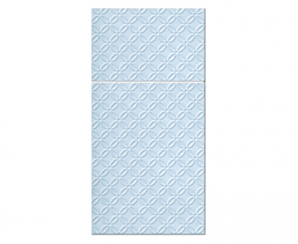 Etui (kieszonki) na sztućce, serwetki  PAW wzorzyste Pocket Inspiration Modern (light blue) 40x40 cm/ 16 szt. - Paw Decor Collection zdjęcie 1