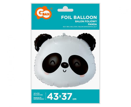 Balon foliowy Panda, 43x37 cm (głowa) - Godan zdjęcie 2