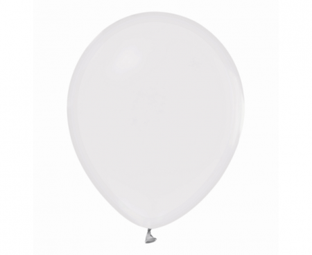 Balony Beauty&Charm, pastelowe białe 12"/ 10 szt., zestaw - Godan S.A. zdjęcie 2