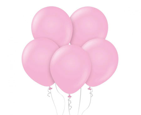 Balony Beauty&Charm, pastelowe cukrowy różowy 12"/ 10 szt., zestaw - Godan S.A. zdjęcie 1