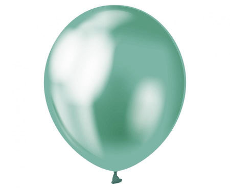 Balony Beauty&Charm, platynowe zielone 12"/ 7 szt., zestaw - Godan S.A. zdjęcie 2