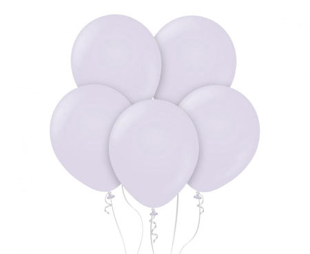 Balony Beauty&Charm, makaronowe j. lawendowe (jasny fiolet) 12"/ 50 szt. - Godan S.A. zdjęcie 1