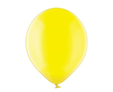 Balon 12", B105 Crystal Yellow 100 szt., zestaw - Belbal zdjęcie 2