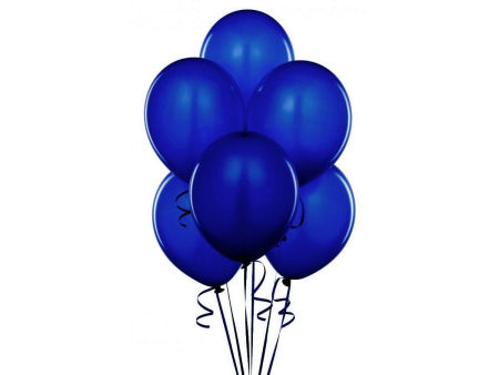 Balony B85, 10" Pastel Royal Blue / 100 szt., zestaw - Belbal zdjęcie 1