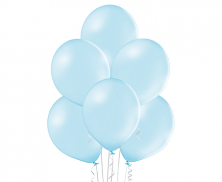 Balon B105, 12" Pastel Sky Blue 100 szt., zestaw - Belbal zdjęcie 1