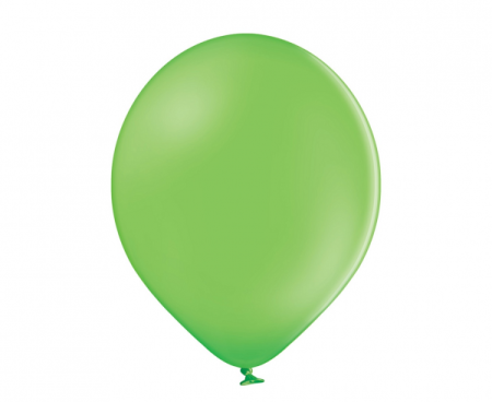 Balon 12", B105 Pastel Lime Green, zielony 100 szt., zestaw - Belbal zdjęcie 2