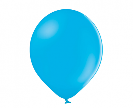 Balon 12", B105 Pastel Cyan 100 szt., zestaw - Belbal zdjęcie 2