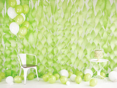 Balony Strong 12", 30cm, Pastel Lime Green, Limonkowe, zielone, 10 szt. - PartyDeco zdjęcie 4