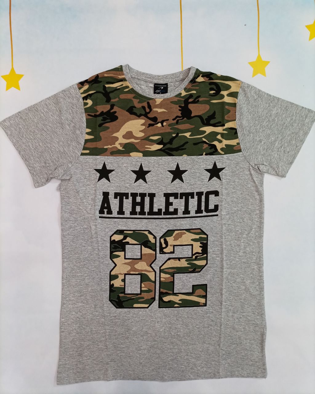 męski T-shirt militarny - Estare zdjęcie 2