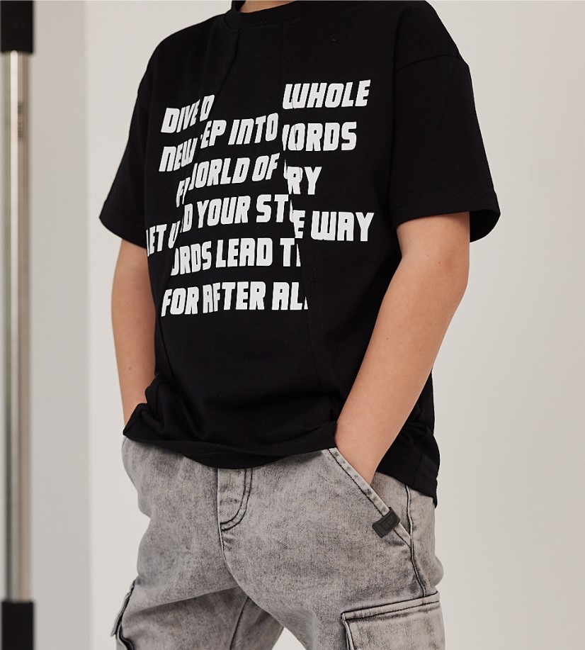 T-shirt  z napisami zdjęcie 1