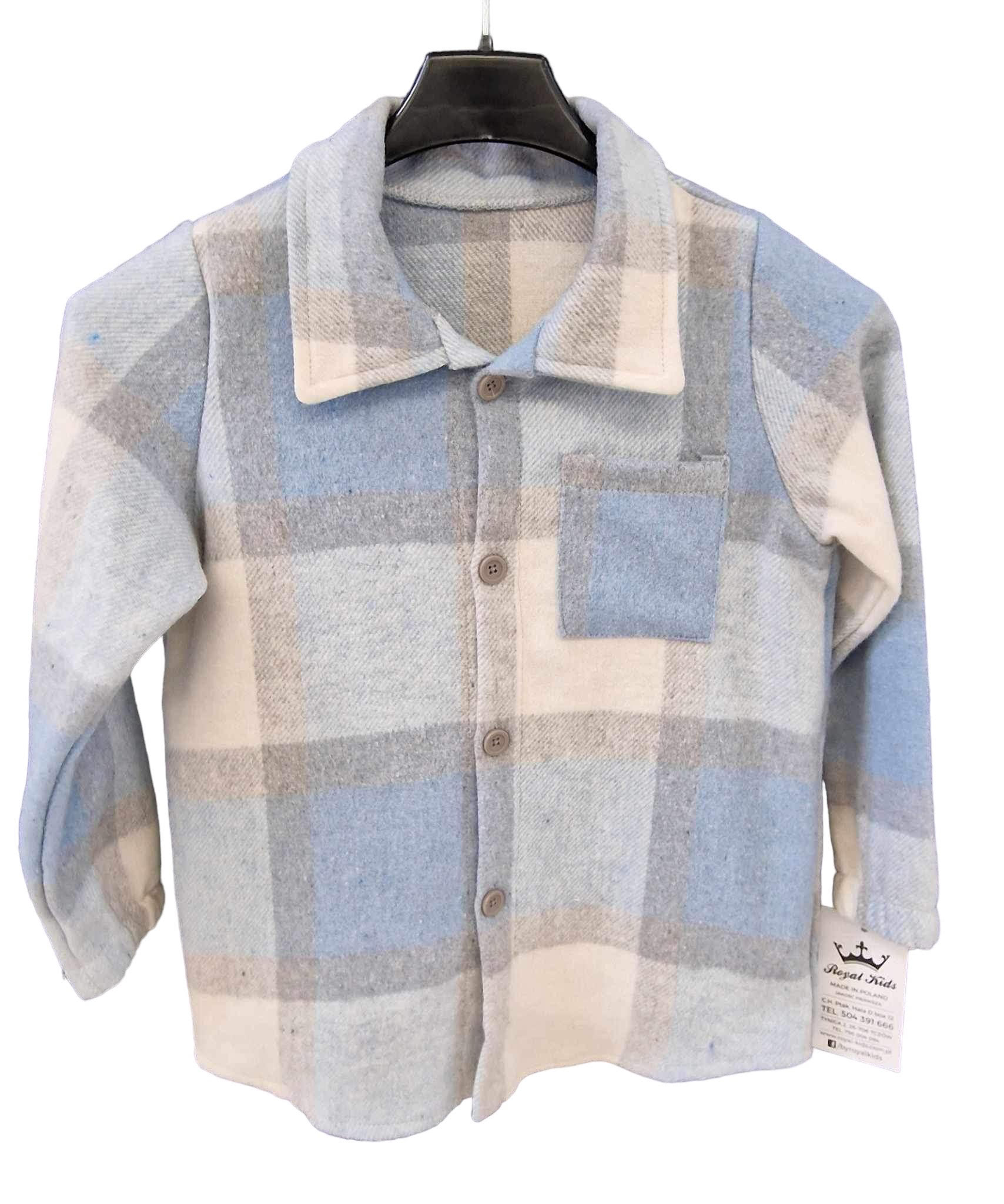 Bluza Koszula Flanelowa - Royal Kids zdjęcie 2