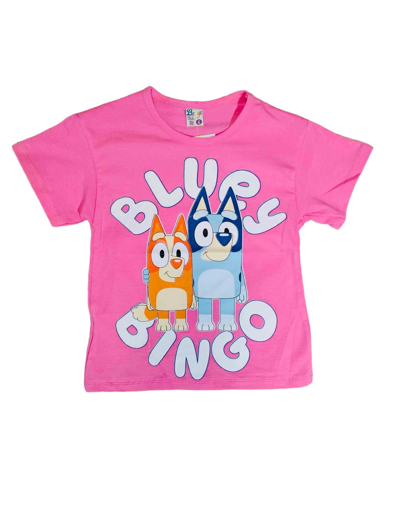 T-shirt Bluey z krótkim rękawem zdjęcie 1