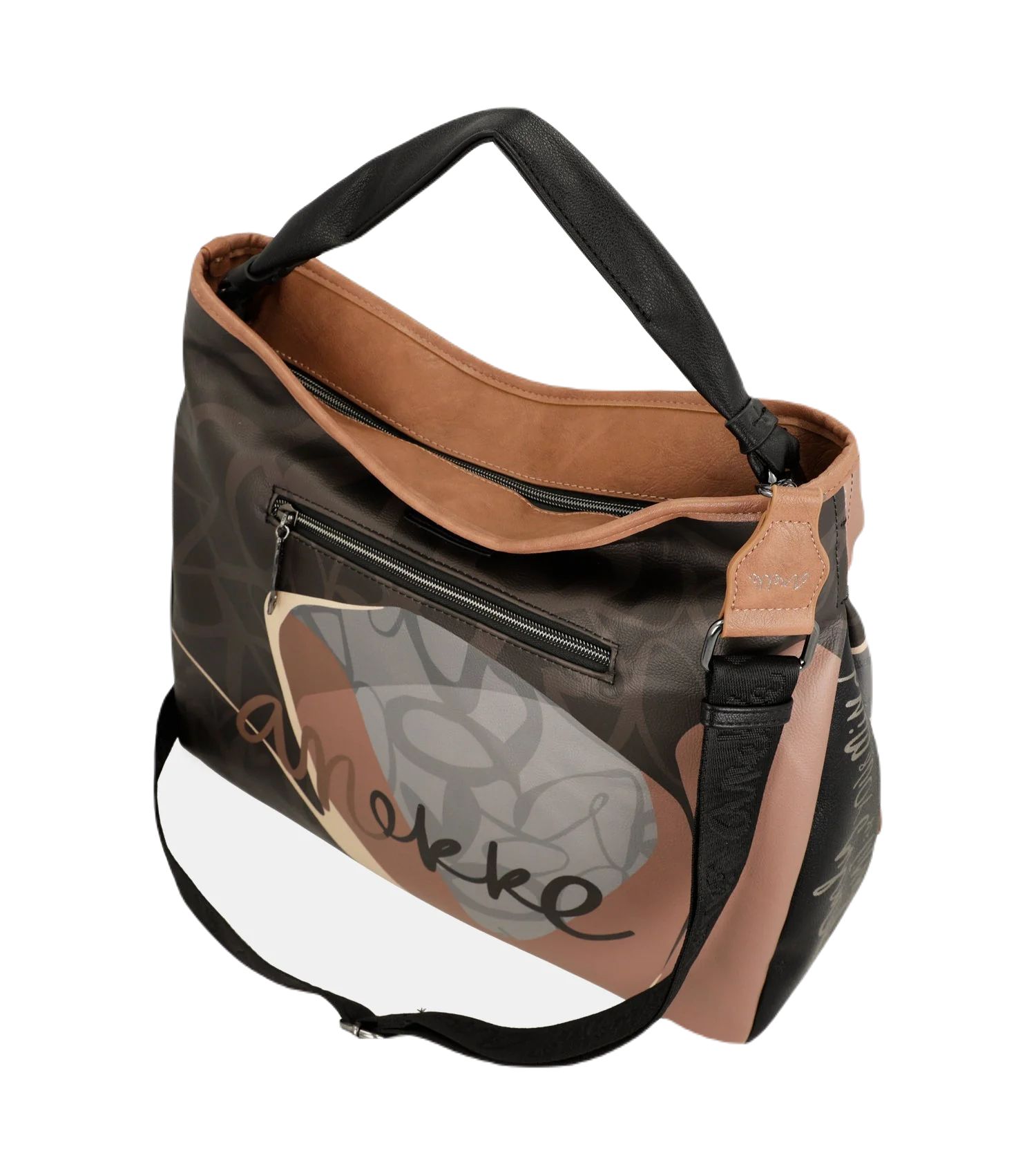 Torebka shopper Anekke 39782-313 Heartbeat XL - Anekke zdjęcie 4