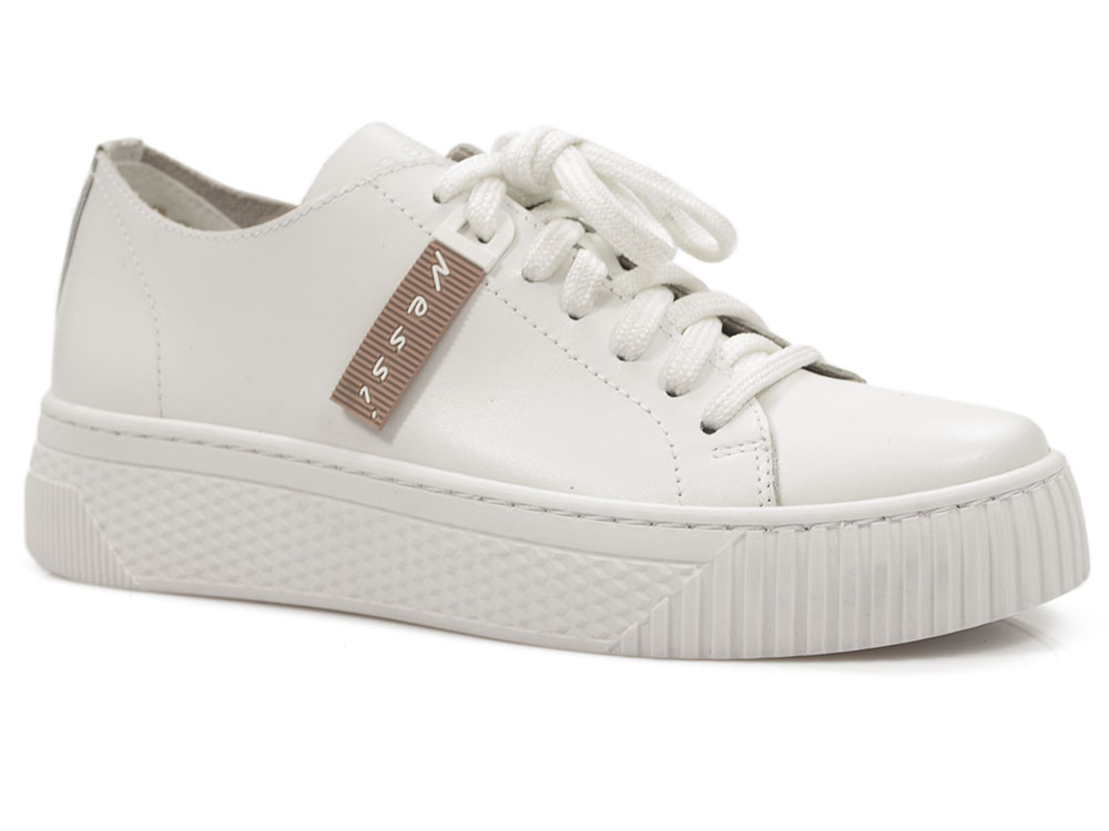 Półbuty sneakersy Nessi 22162 biały - Nessi zdjęcie 1