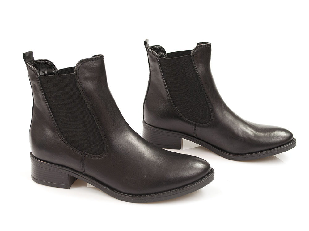 Czarne botki sztyblety Dolce Pietro 0950 - Dolce Pietro zdjęcie 2