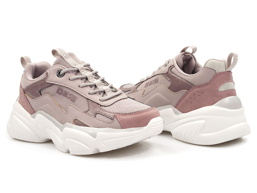Fioletowe półbuty sportowe sneakersy Big Star HH274258 - Big Star zdjęcie 2