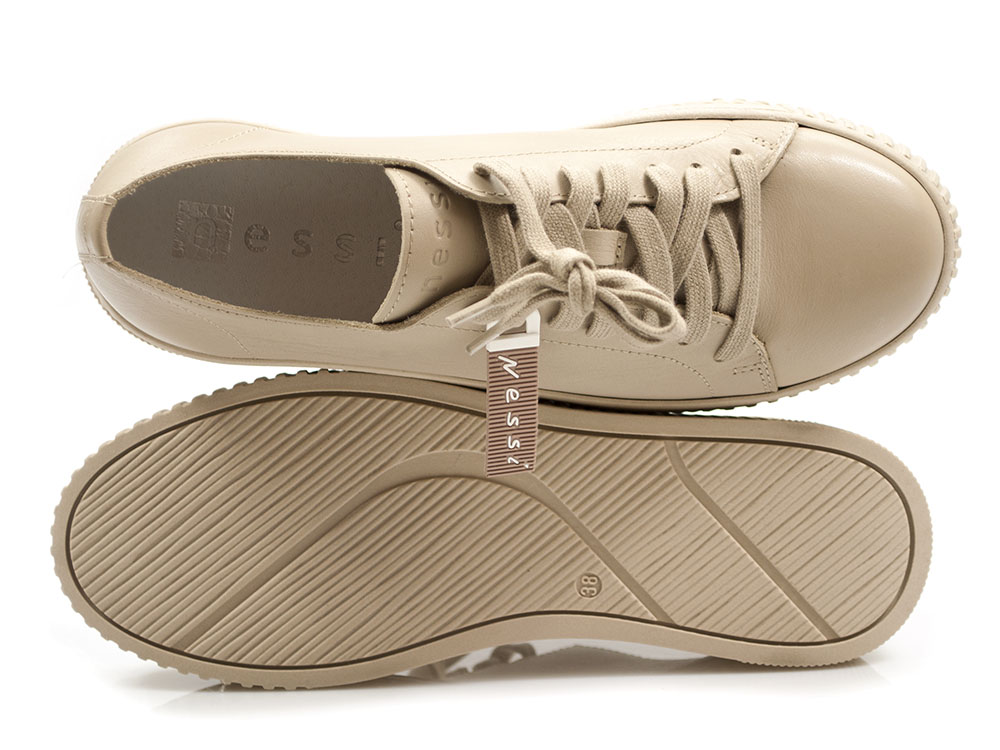 Półbuty sneakersy Nessi 22162 beż - Nessi zdjęcie 2