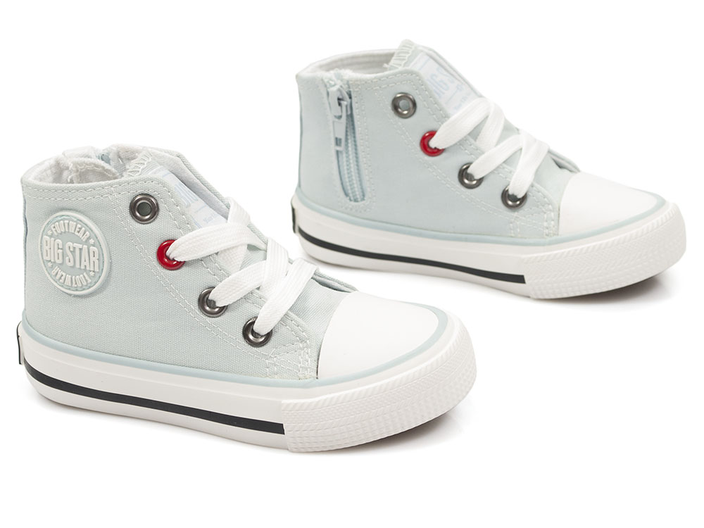 Niebieskie trampki dziecięce Big Star HH374088 - Big Star zdjęcie 2