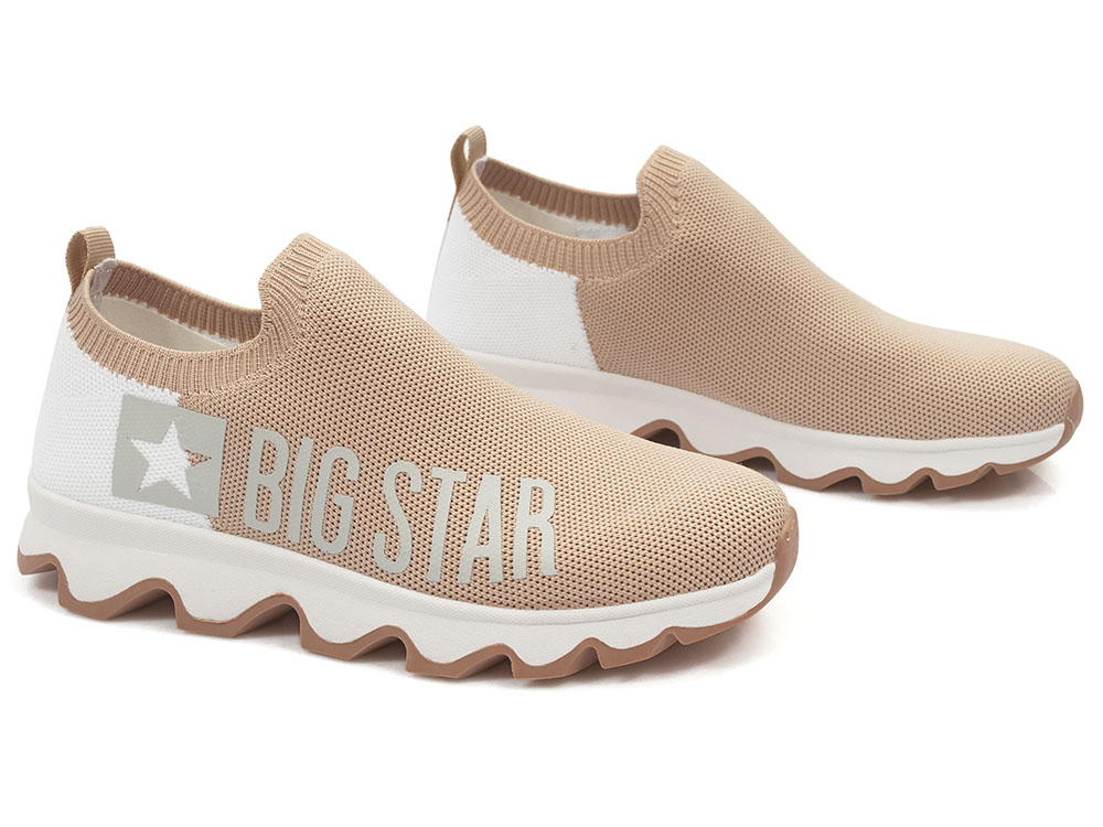 Wsuwane siatkowe sneakersy półbuty Big Star JJ274A145 - Big Star zdjęcie 2
