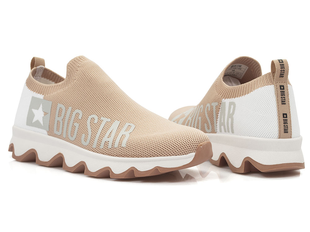 Wsuwane siatkowe sneakersy półbuty Big Star JJ274A145 - Big Star zdjęcie 3