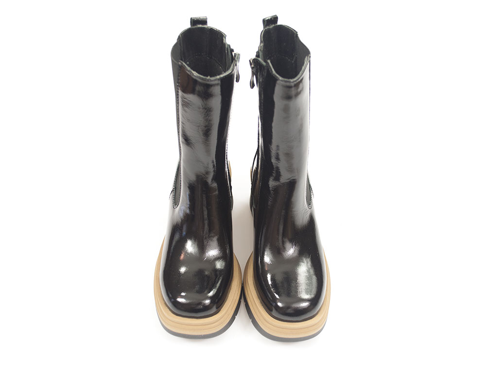 Czarne botki damskie Dolce Pietro 5002 - Dolce Pietro zdjęcie 4