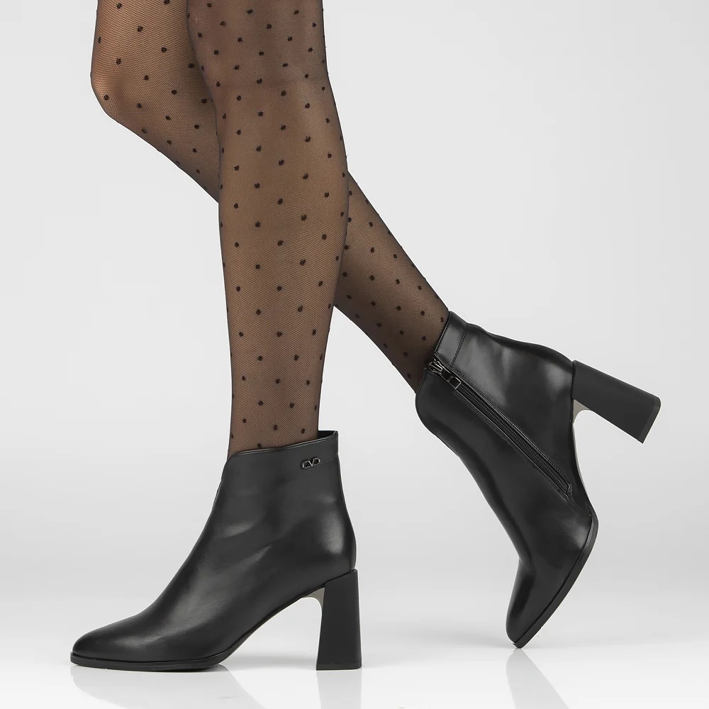Eleganckie botki na obcasie Filippo DBT4877 - Filippo zdjęcie 3