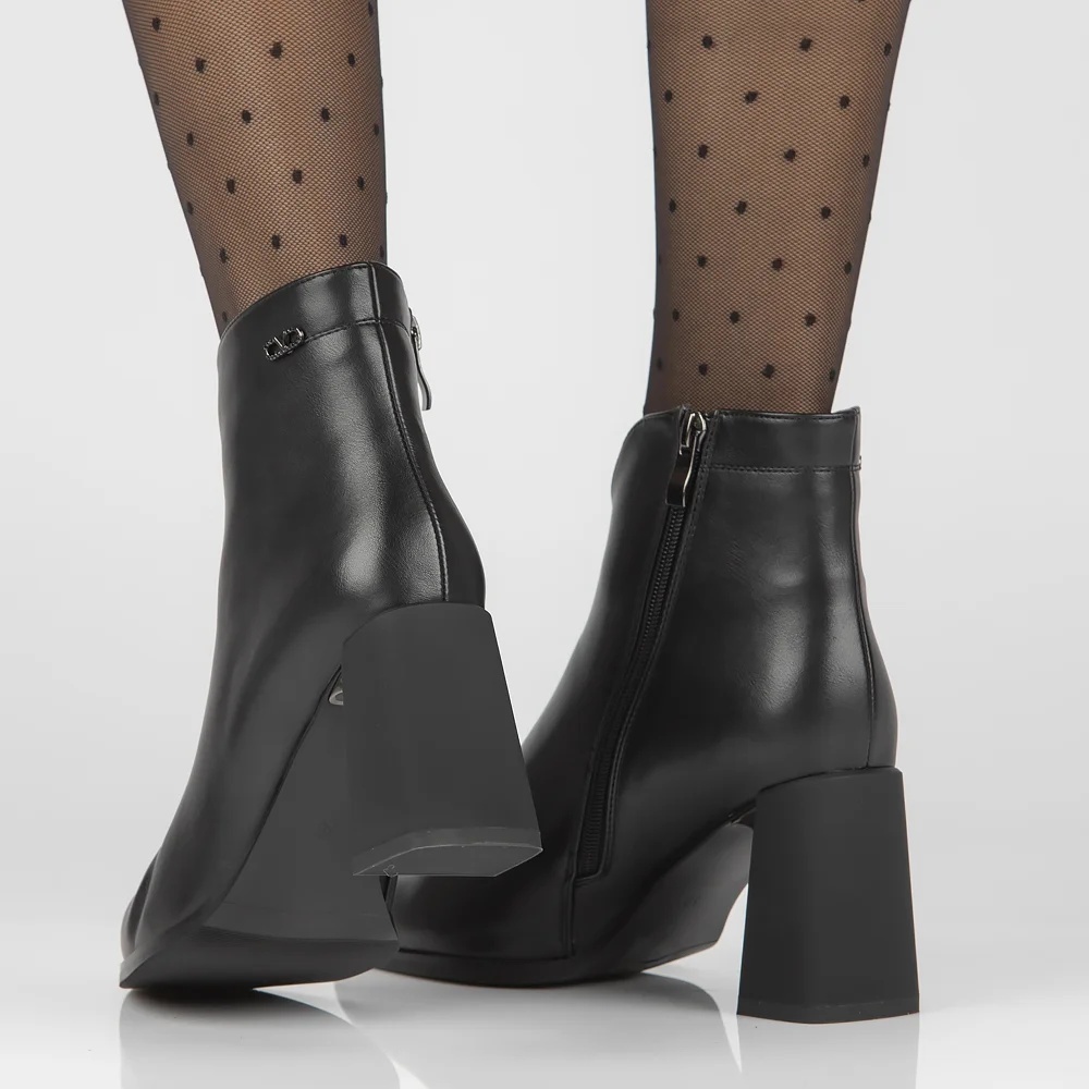 Eleganckie botki na obcasie Filippo DBT4877 - Filippo zdjęcie 4
