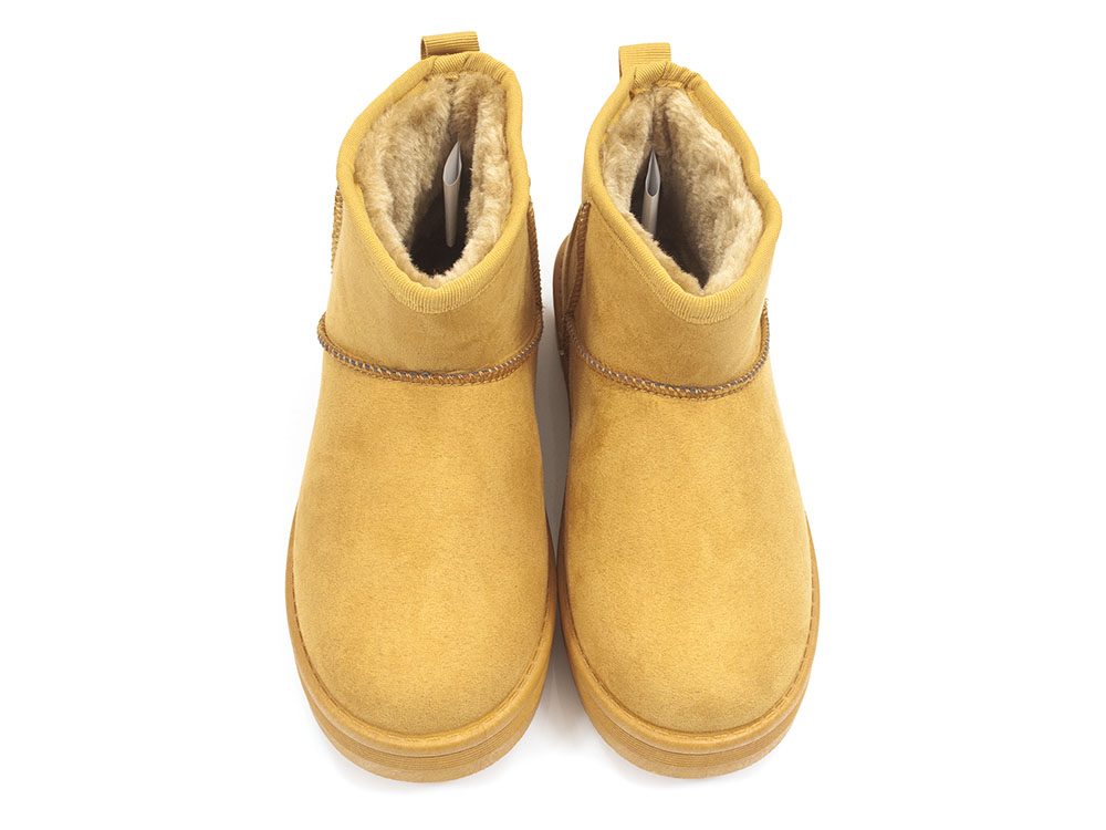 Żółte śniegowce botki Big Star KK274289 camel - Big Star zdjęcie 4