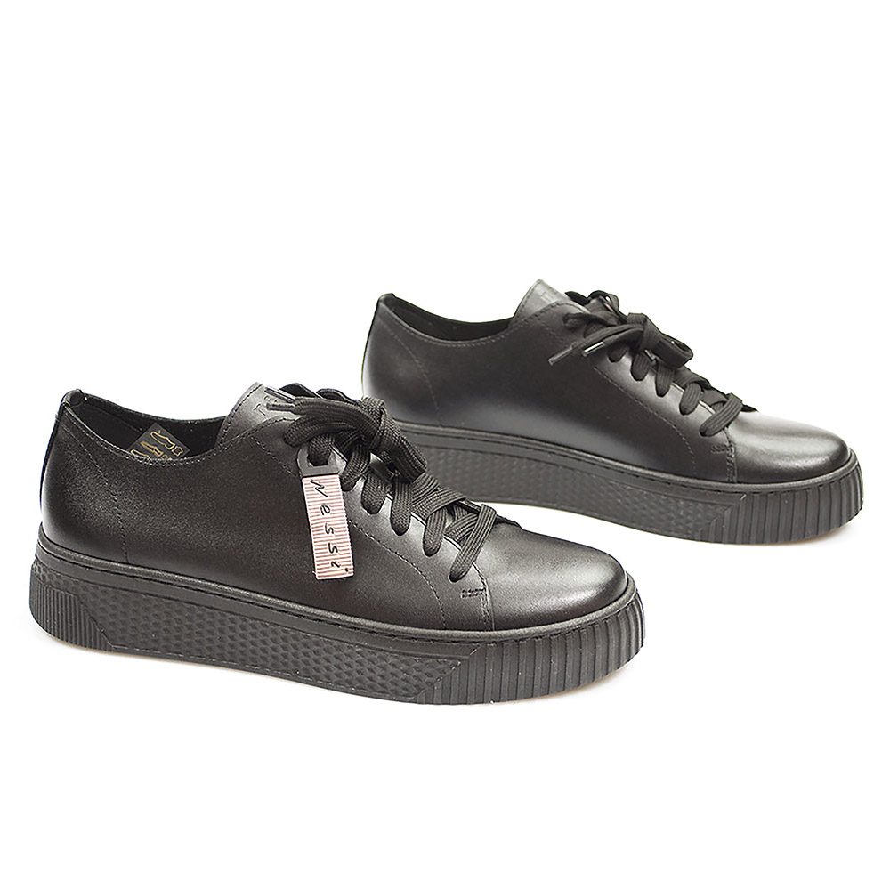 Półbuty sneakersy Nessi 22162 czarny - Nessi zdjęcie 2