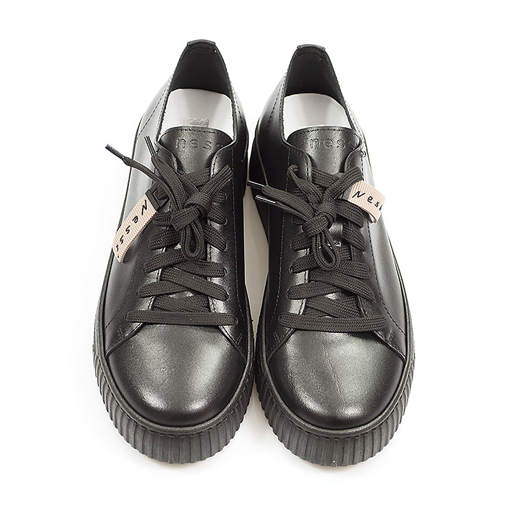 Półbuty sneakersy Nessi 22162 czarny - Nessi zdjęcie 4
