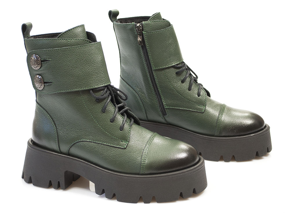 Botki workery Lemar 60454 zielony - Lemar zdjęcie 2
