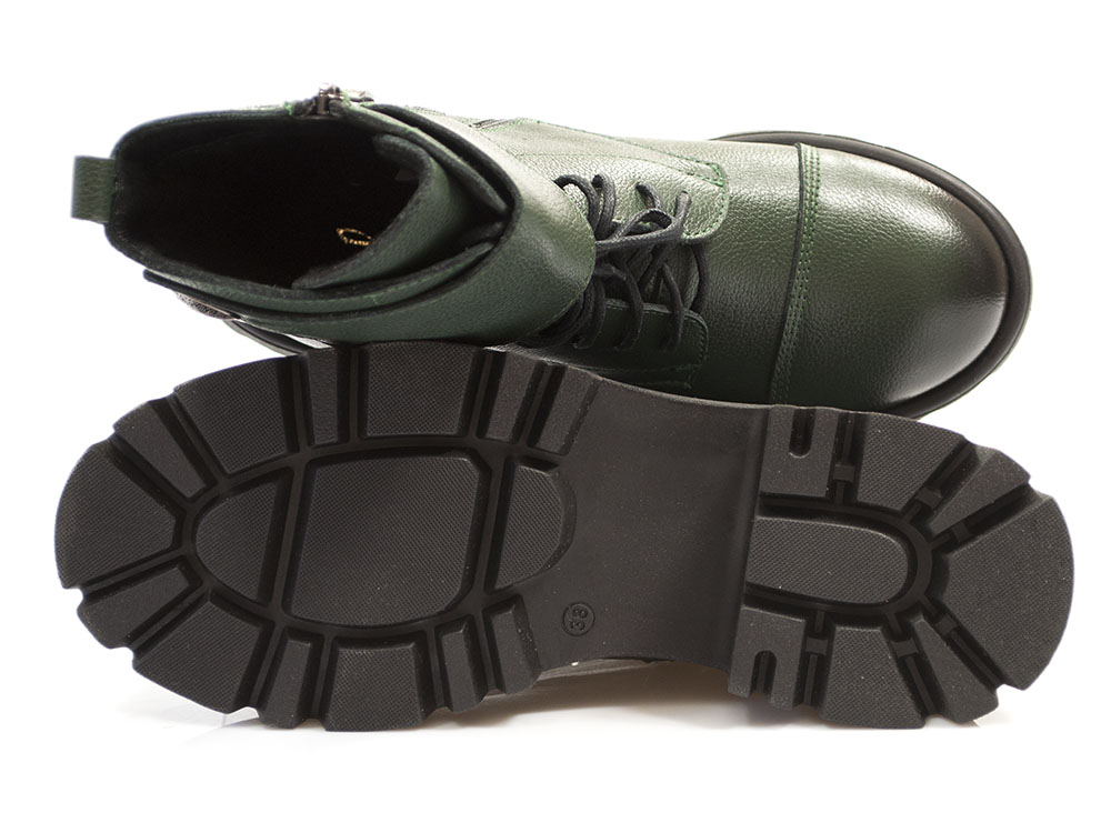 Botki workery Lemar 60454 zielony - Lemar zdjęcie 4