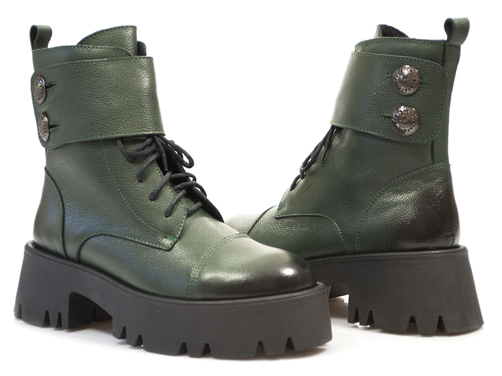 Botki workery Lemar 60454 zielony - Lemar zdjęcie 3
