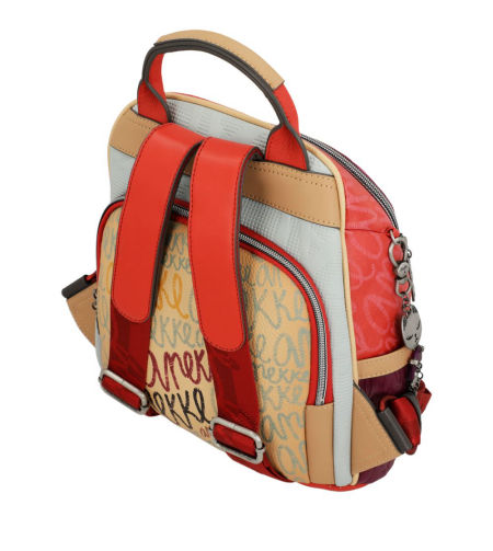 Czerwony plecak Anekke 38795-213 Hollywood Fashion - Anekke zdjęcie 4