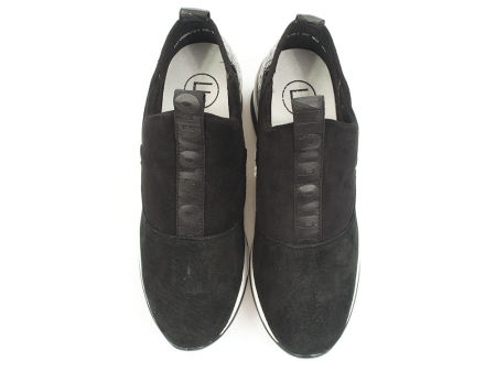 Czarne półbuty sneakersy Filippo DP1689 - Filippo zdjęcie 4