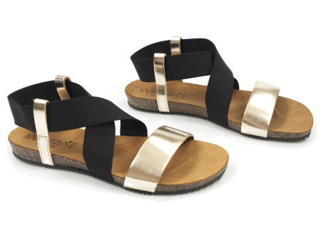 Sandały rzymianki Venezia W001LEGOO złoty - Venezia zdjęcie 2