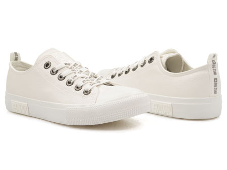 Białe trampki sneakersy z ekoskóry Big Star KK274105 - Big Star zdjęcie 3