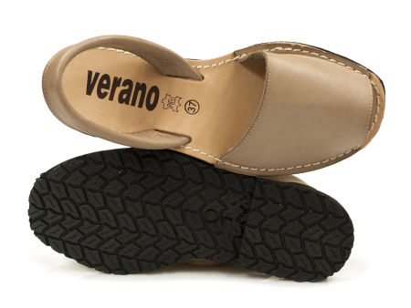 Beżowe sandały gladiatorki Verano 2201 - Verano zdjęcie 3
