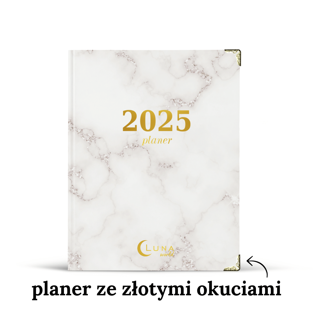 Kalendarz 2025/Planer 2025 dzienny książkowy - KLASYCZNY MARMUR zdjęcie 1