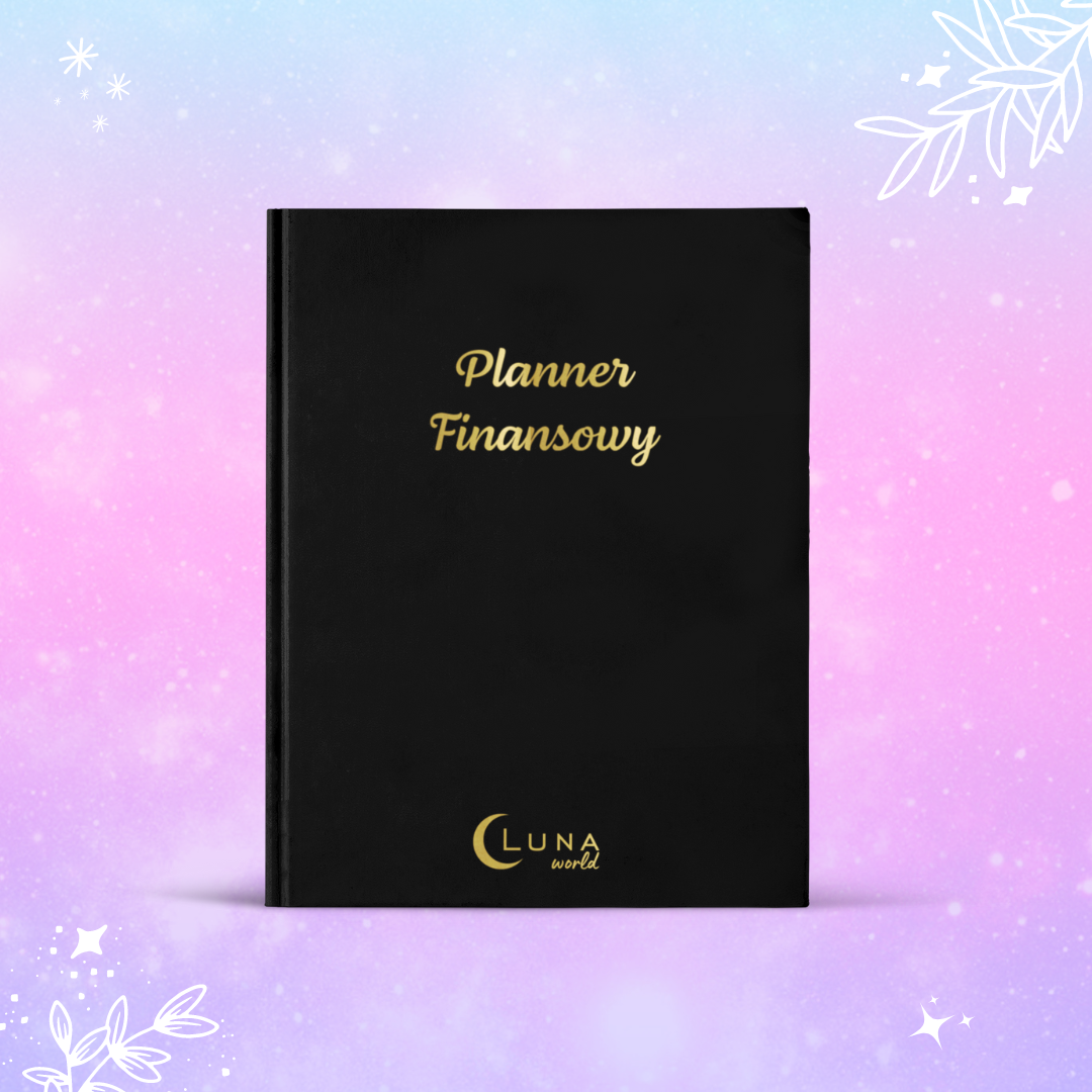 Planer Finansowy - książkowy- CZARNY zdjęcie 1
