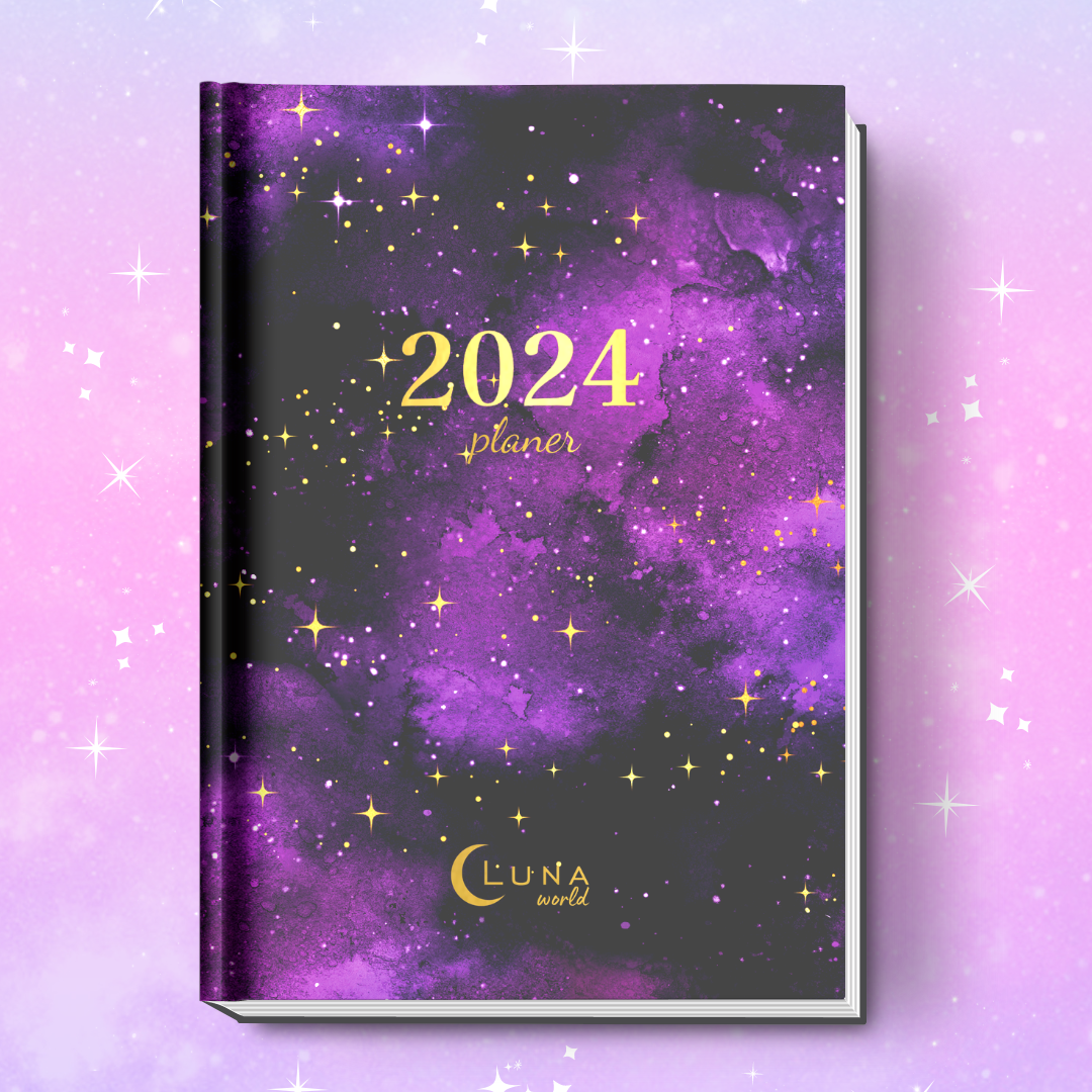 Planner/Kalendarz 2024 dzienny książkowy - GALAXY zdjęcie 1