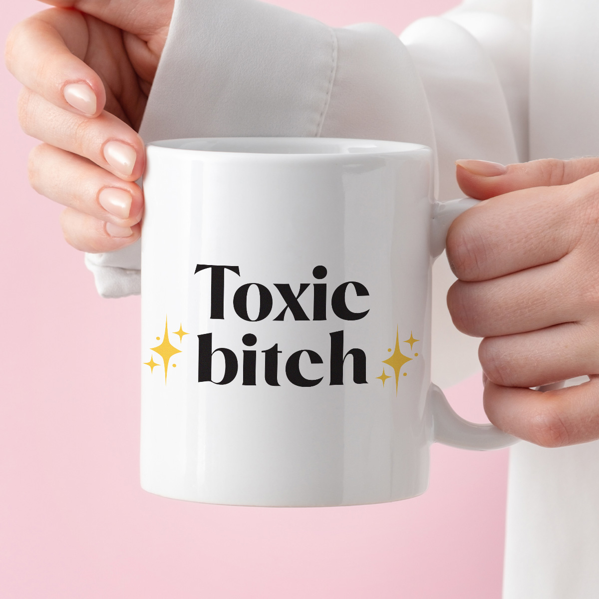 Kubek z nadrukiem "Toxic bitch" zdjęcie 3