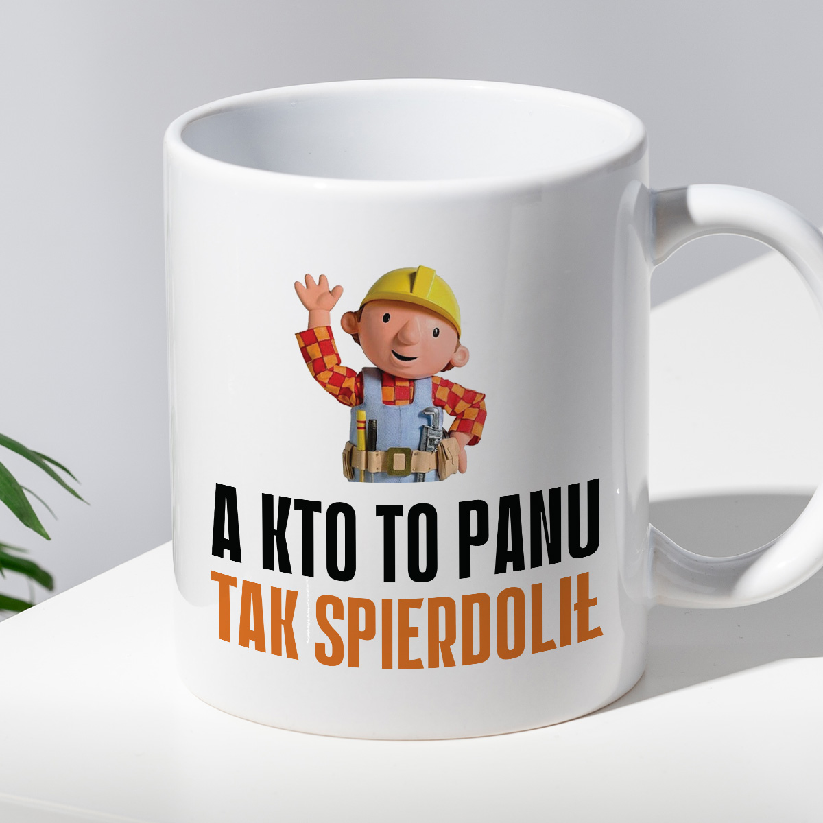 Kubek z nadrukiem "A kto to Panu tak spierdolił" zdjęcie 2