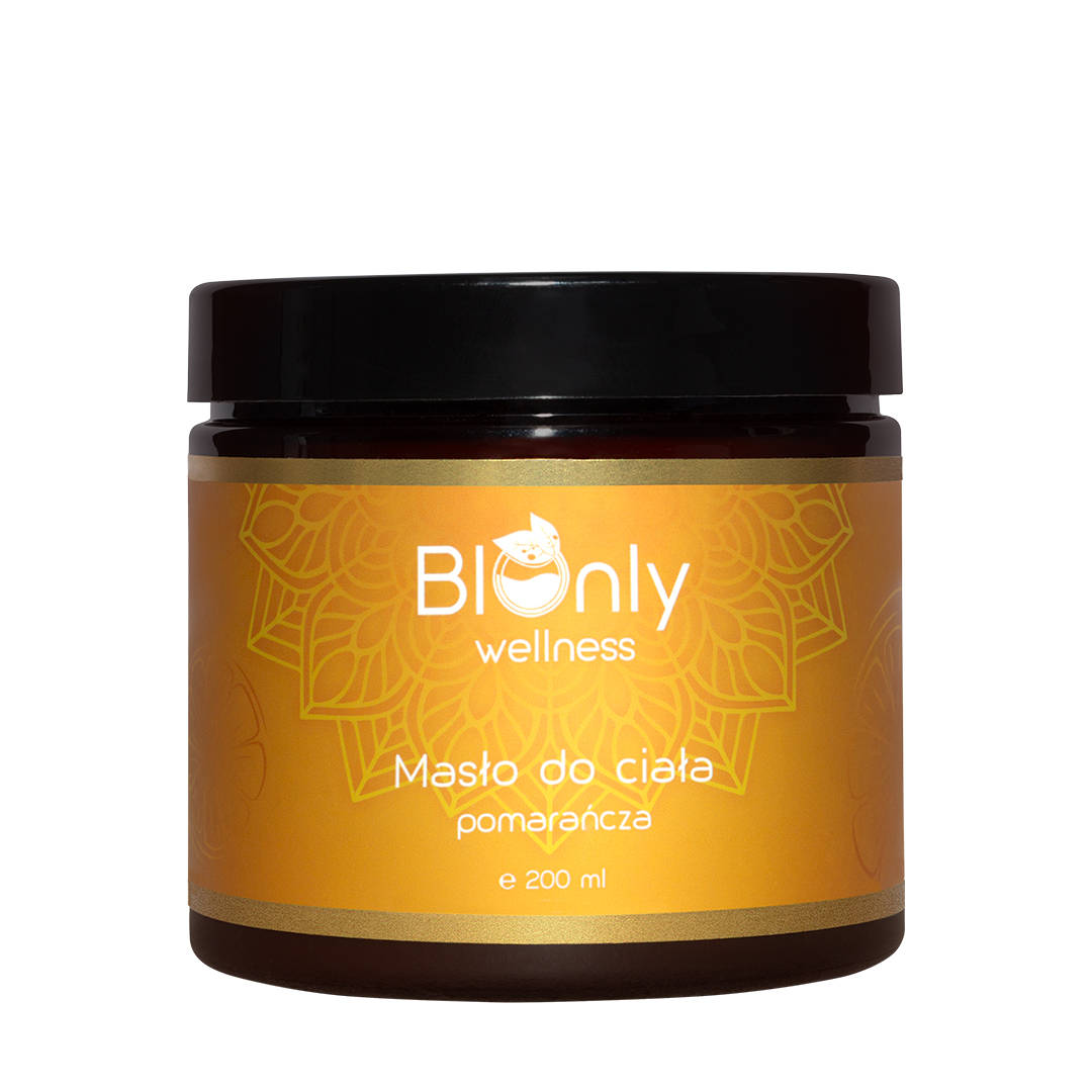 Masło do ciała pomarańcza wellness 200ml - BIOnly zdjęcie 3