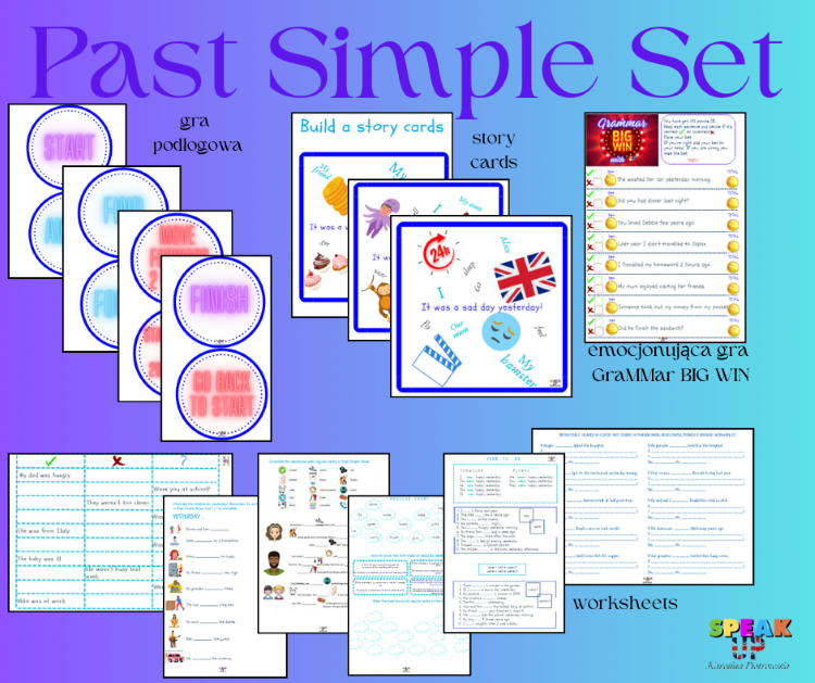 Past Simple Set - Speak UP zdjęcie 2