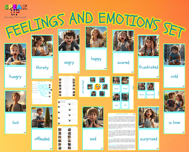 FEELINGS AND EMOTIONS SET  zdjęcie 1