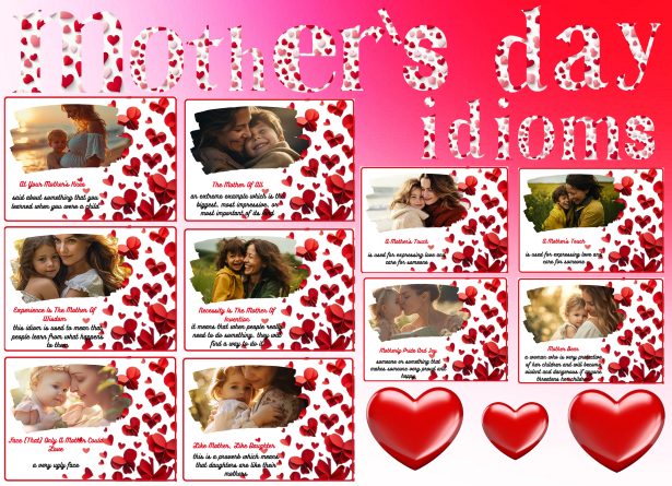 MOTHER'S DAY IDIOMS gazetka i materiał do zajęć - Speak UP zdjęcie 1