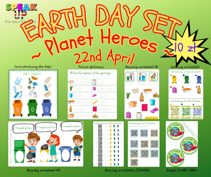 EARTH DAY SET Planet Heroes zdjęcie 1