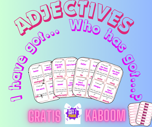 Adjectives - Speak UP zdjęcie 1